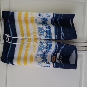Corona Extra Shorts Swim Trunks Blue Yellow White M